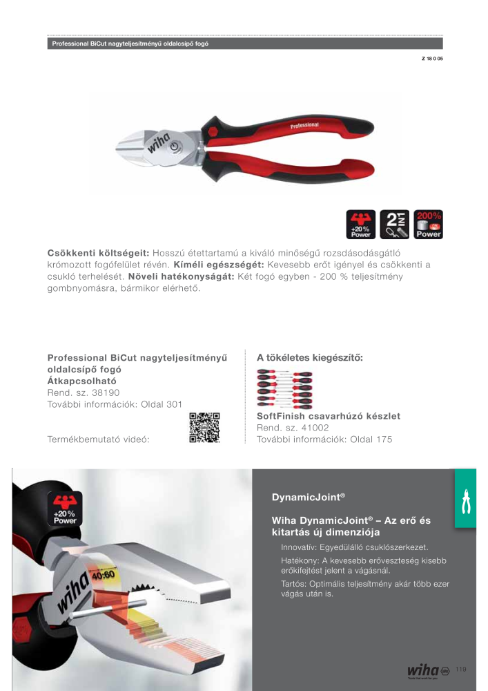 Wiha főkatalógusa NEJ.: 2400 - Sida 119