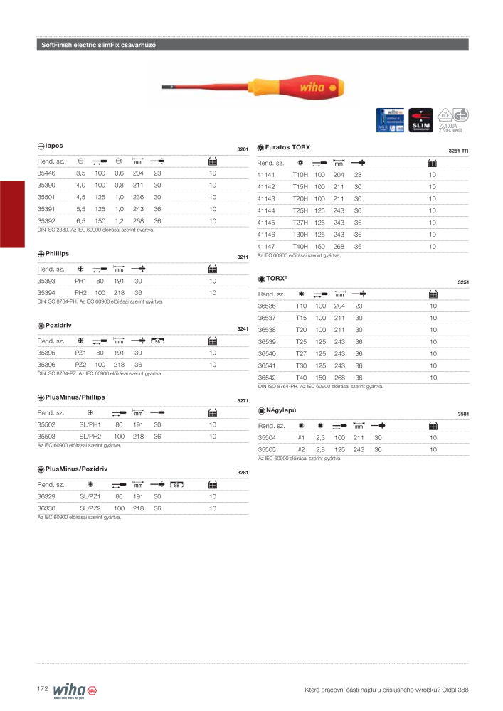 Wiha főkatalógusa NR.: 2400 - Strona 172