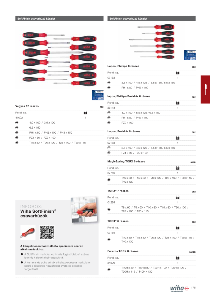 Wiha főkatalógusa NR.: 2400 - Pagina 175