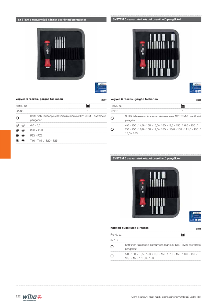 Wiha főkatalógusa NR.: 2400 - Side 222