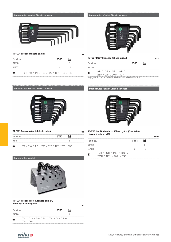 Wiha főkatalógusa NR.: 2400 - Pagina 238