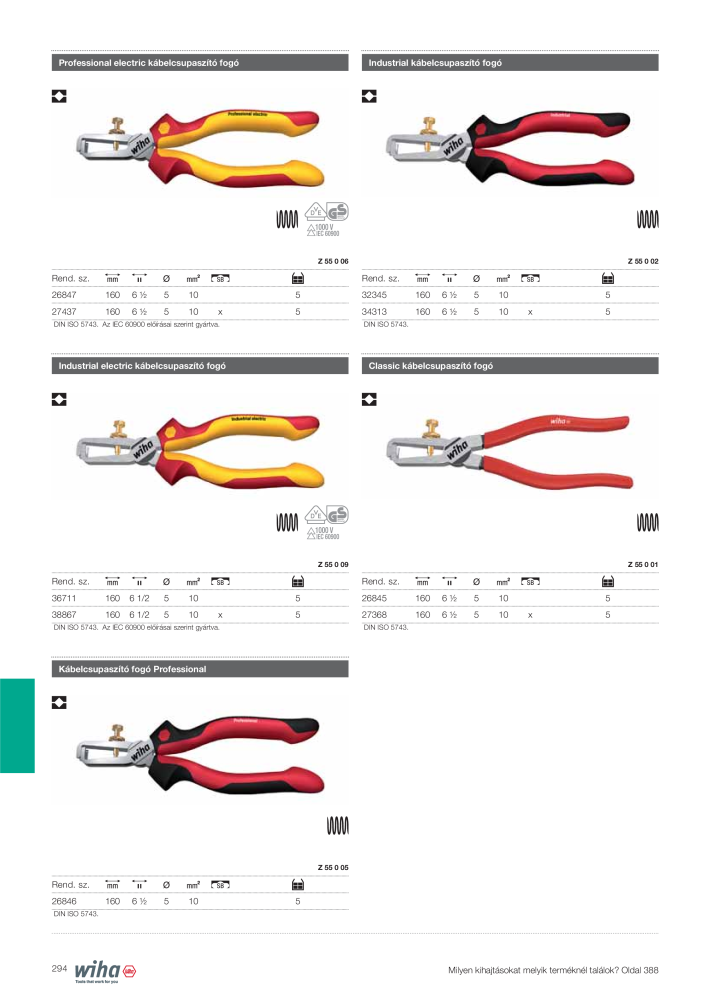 Wiha főkatalógusa NR.: 2400 - Pagina 294