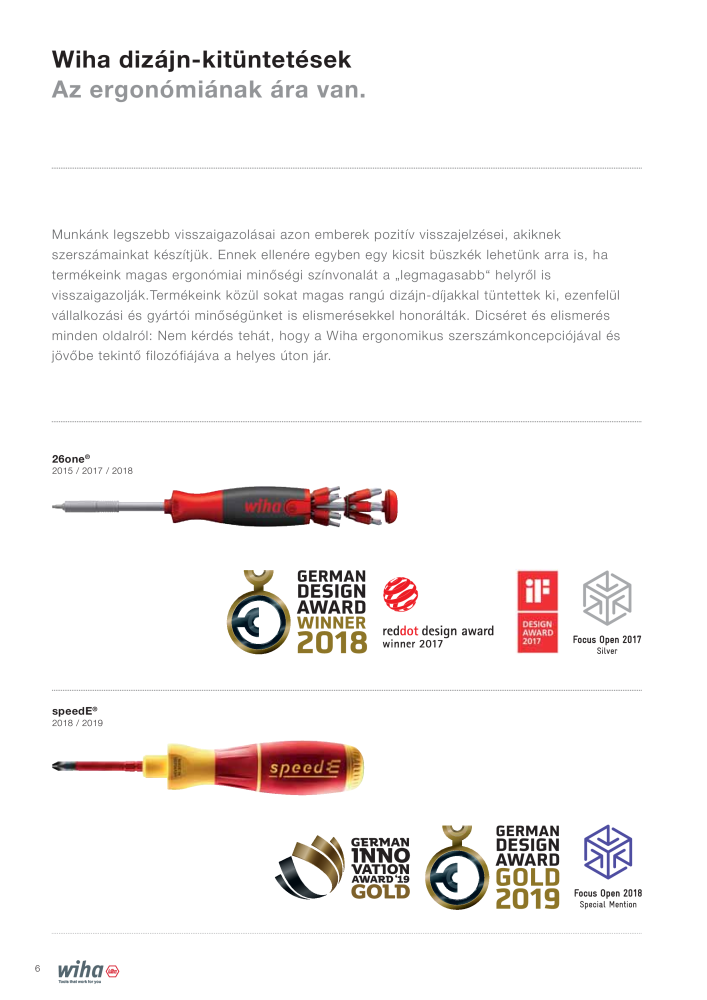 Wiha főkatalógusa NR.: 2400 - Seite 6