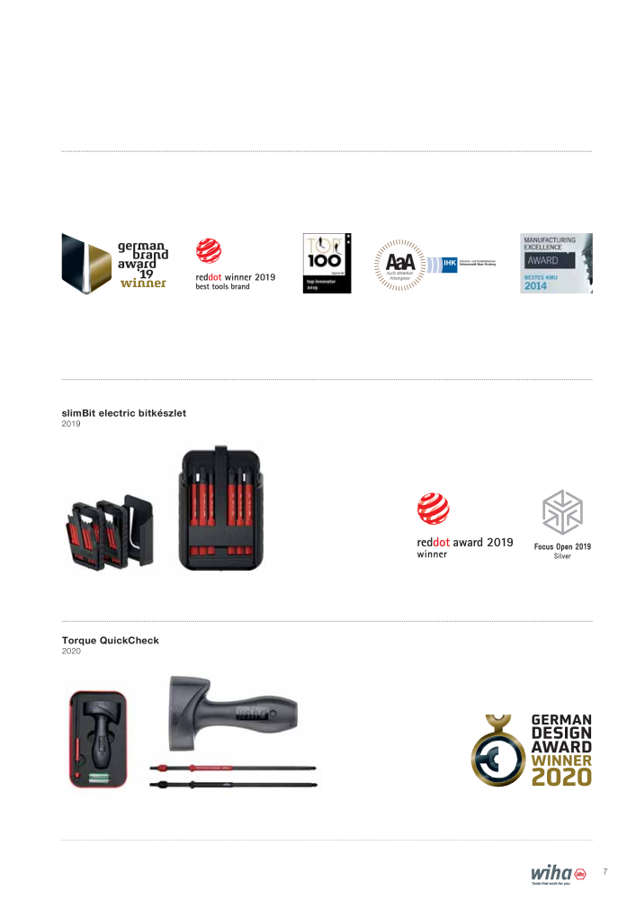Wiha főkatalógusa NR.: 2400 - Strona 7