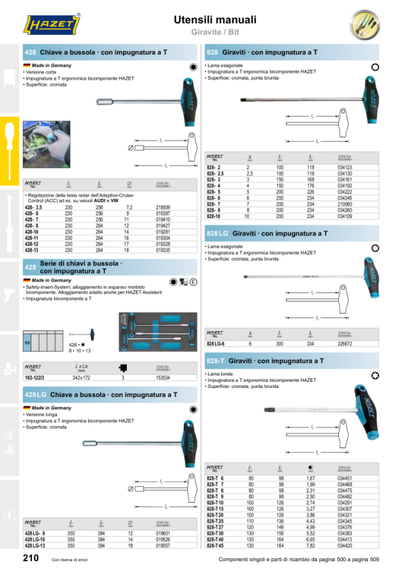 HAZET CACCIAVITE 829-3