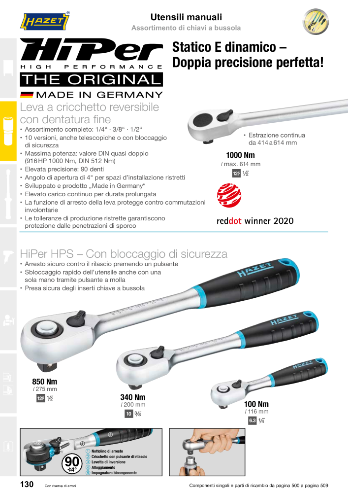 HAZET catalogo principale NR.: 2407 - Pagina 130