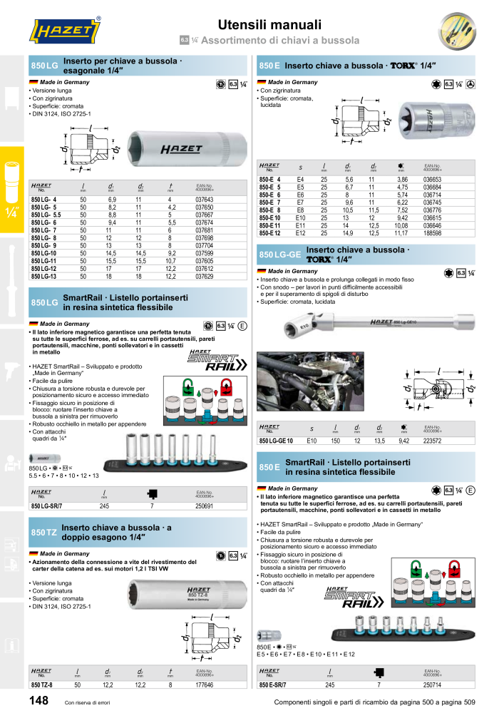 HAZET catalogo principale NR.: 2407 - Pagina 148