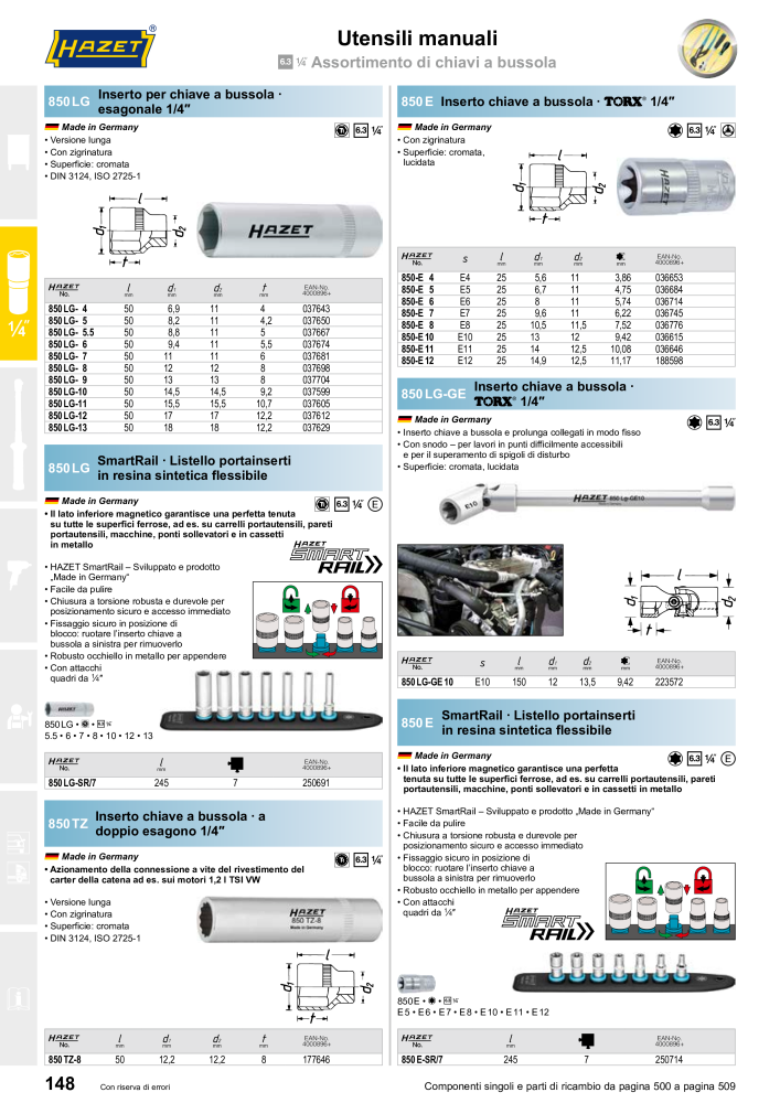 HAZET catalogo principale n.: 2407 - Pagina 150