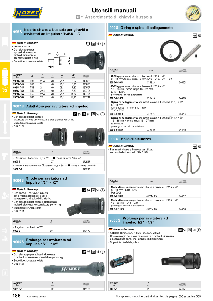 HAZET catalogo principale Č. 2407 - Strana 188