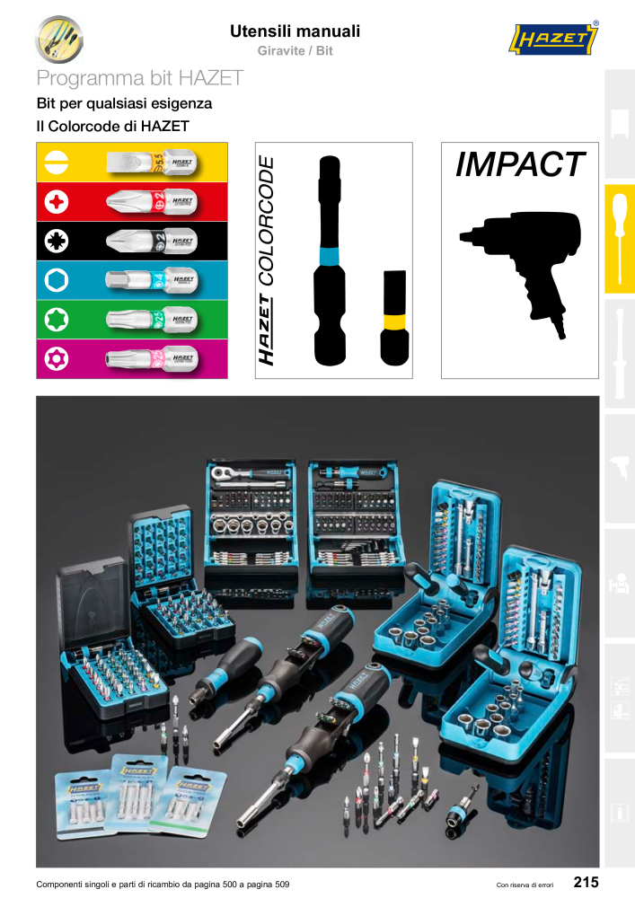 HAZET catalogo principale Nº: 2407 - Página 215