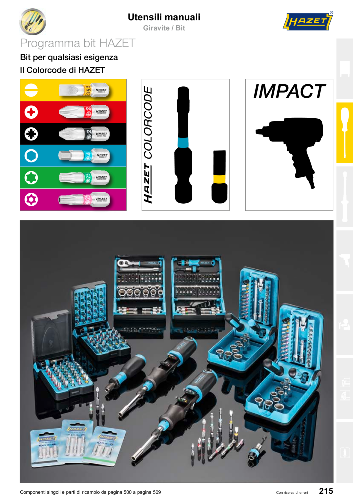 HAZET catalogo principale Nº: 2407 - Página 217