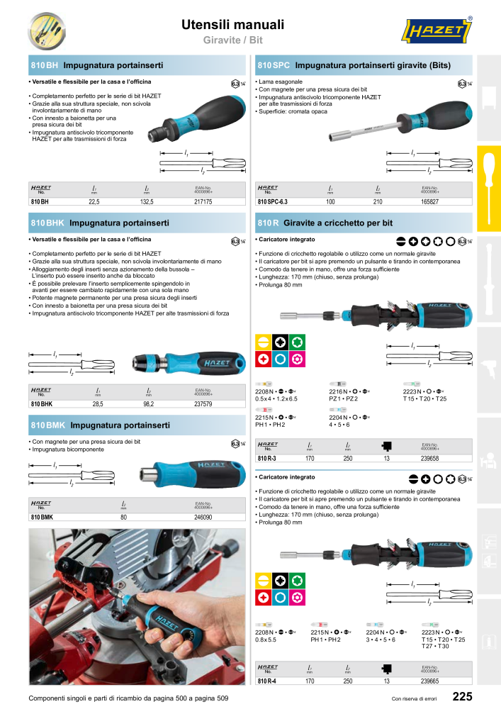 HAZET catalogo principale NR.: 2407 - Pagina 225