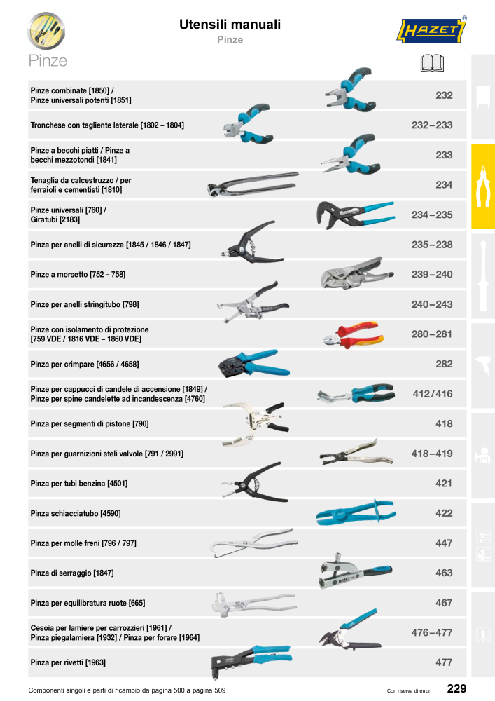 HAZET catalogo principale NR.: 2407 - Pagina 229