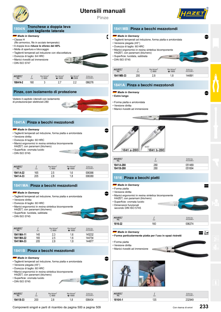 HAZET catalogo principale NR.: 2407 - Pagina 233
