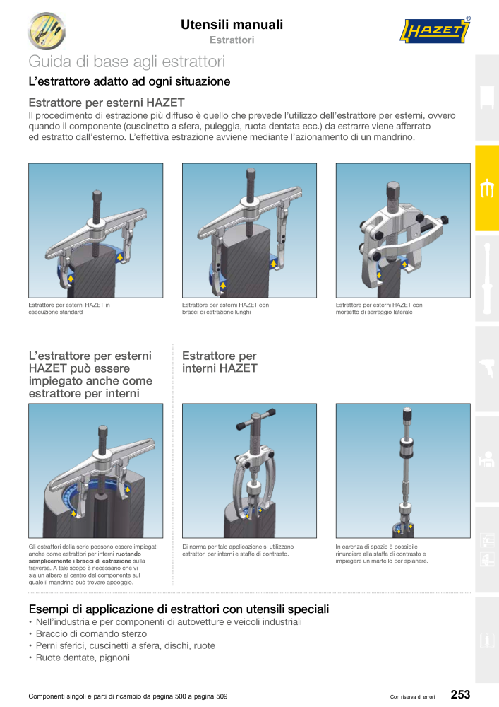 HAZET catalogo principale NR.: 2407 - Pagina 253