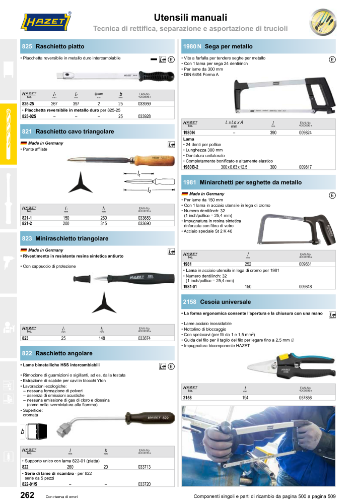 HAZET catalogo principale NR.: 2407 - Pagina 264