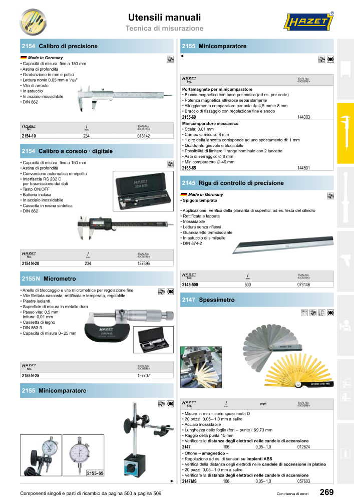 HAZET catalogo principale NR.: 2407 - Strona 269