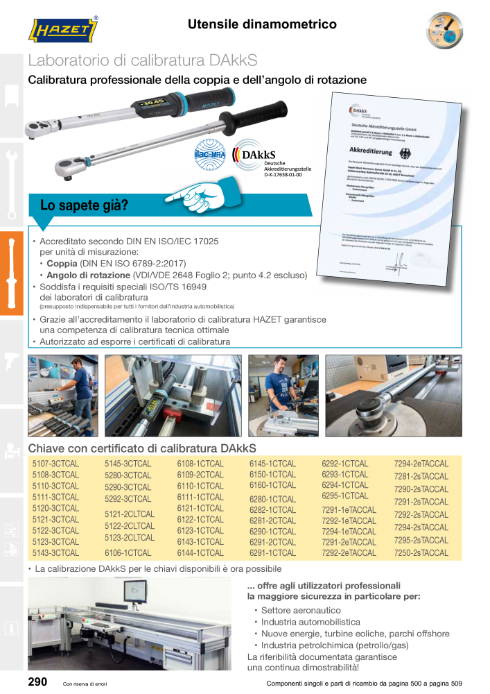 HAZET catalogo principale NR.: 2407 - Pagina 290