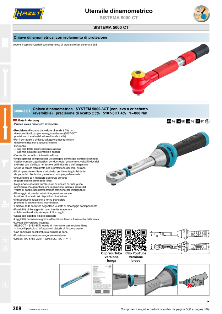 HAZET catalogo principale Nº: 2407 - Página 308