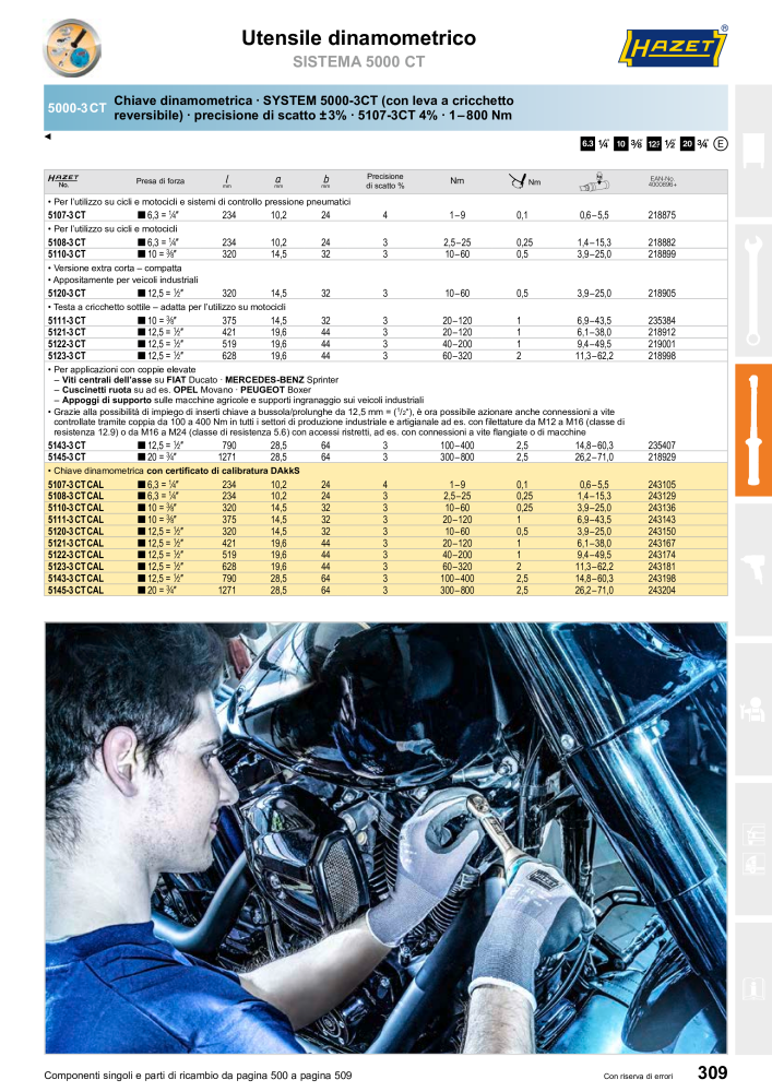 HAZET catalogo principale Nº: 2407 - Página 309