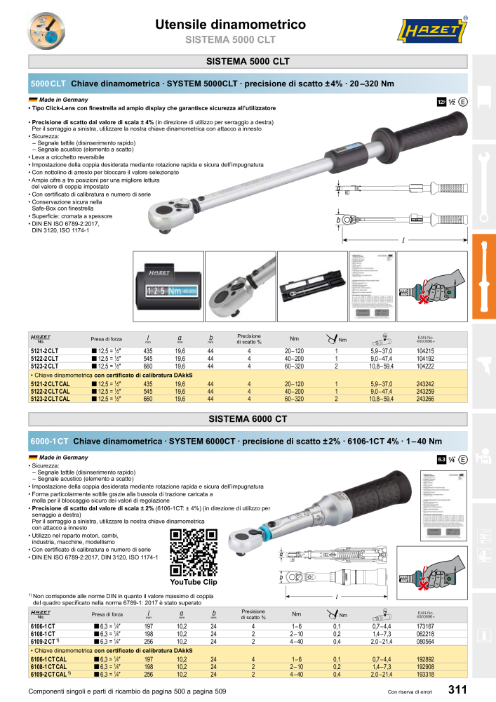 HAZET catalogo principale NR.: 2407 - Seite 313