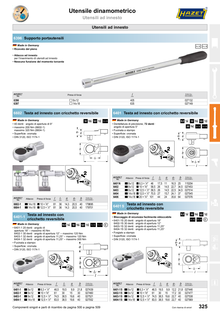 HAZET catalogo principale Č. 2407 - Strana 325