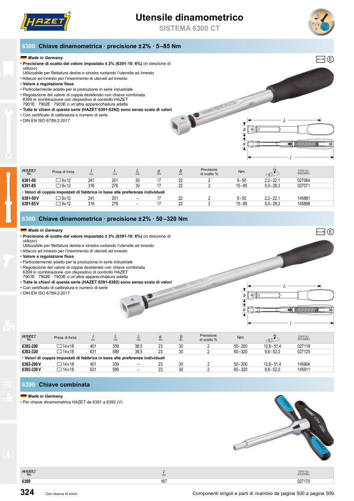 HAZET catalogo principale NR.: 2407 - Seite 326