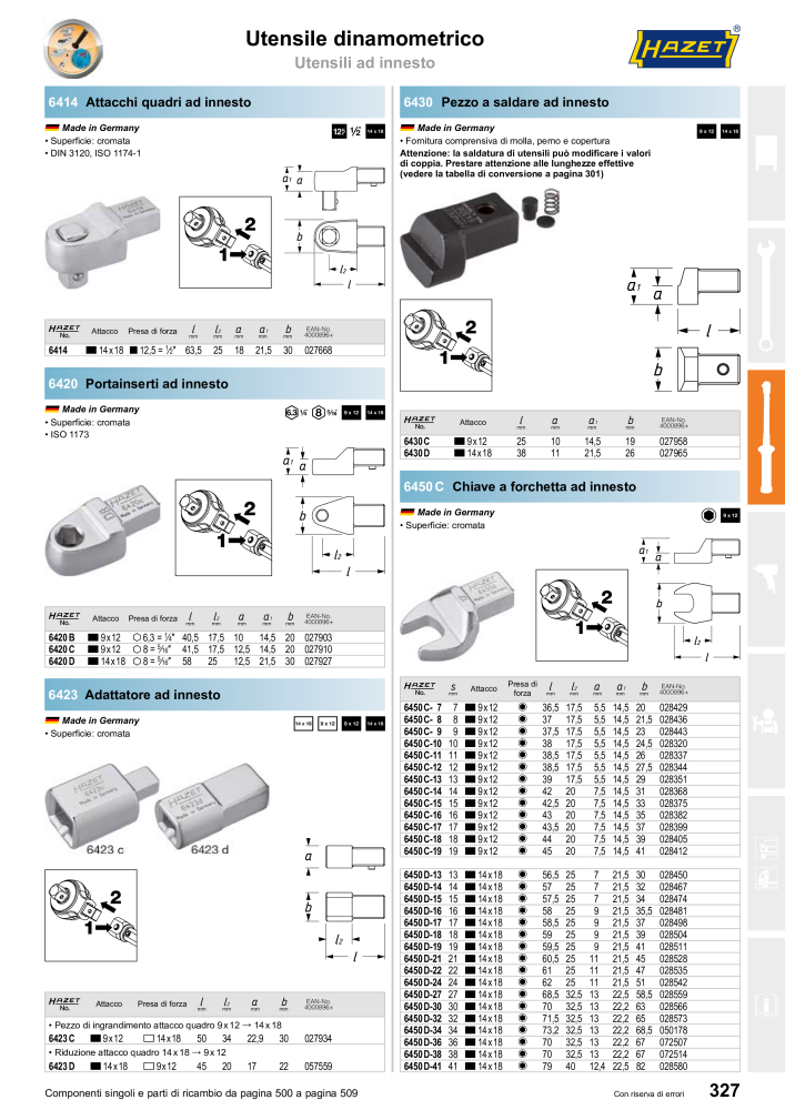 HAZET catalogo principale NR.: 2407 - Pagina 329