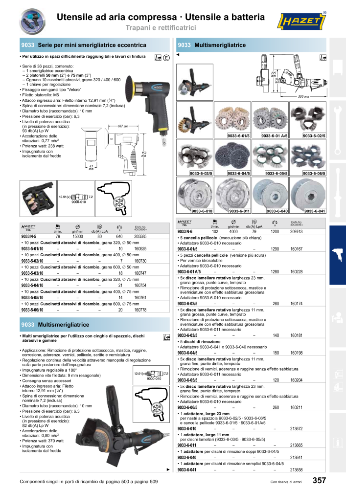 HAZET catalogo principale Nº: 2407 - Página 357