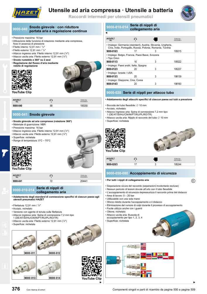 HAZET catalogo principale Č. 2407 - Strana 378