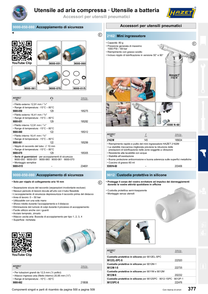 HAZET catalogo principale Nº: 2407 - Página 379