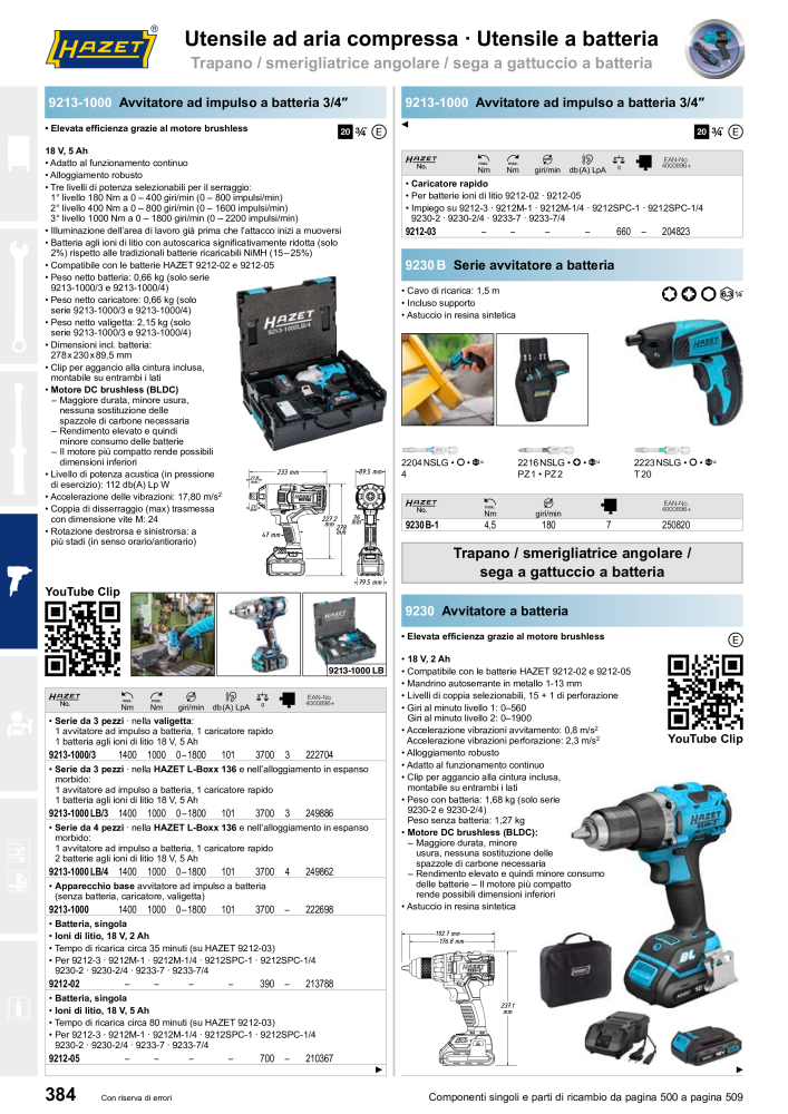 HAZET catalogo principale n.: 2407 - Pagina 386