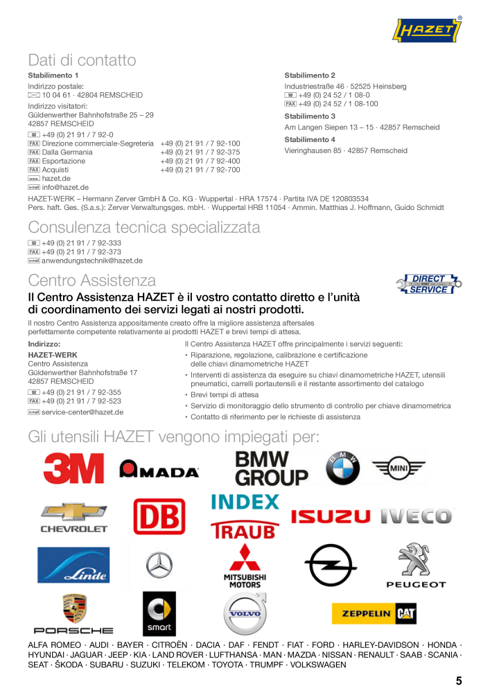 HAZET catalogo principale NR.: 2407 - Strona 5