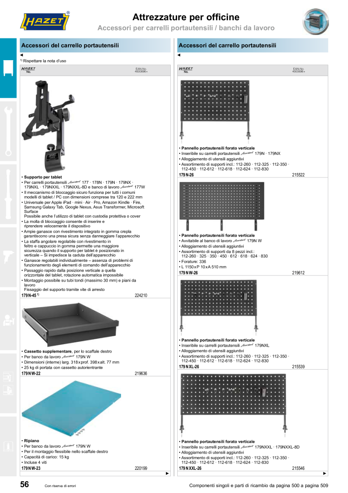 HAZET catalogo principale Nº: 2407 - Página 56