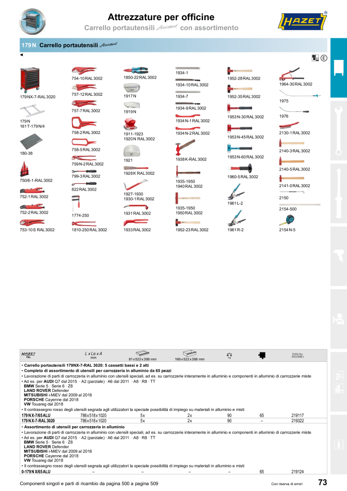 HAZET catalogo principale NR.: 2407 - Pagina 73