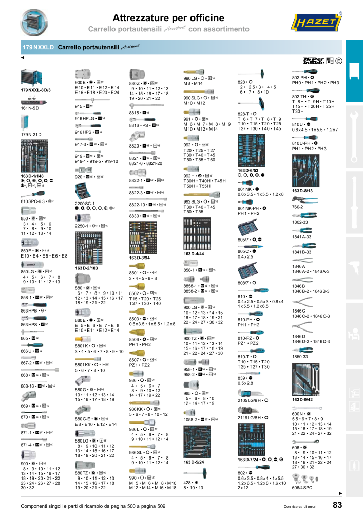 HAZET catalogo principale NR.: 2407 - Pagina 85