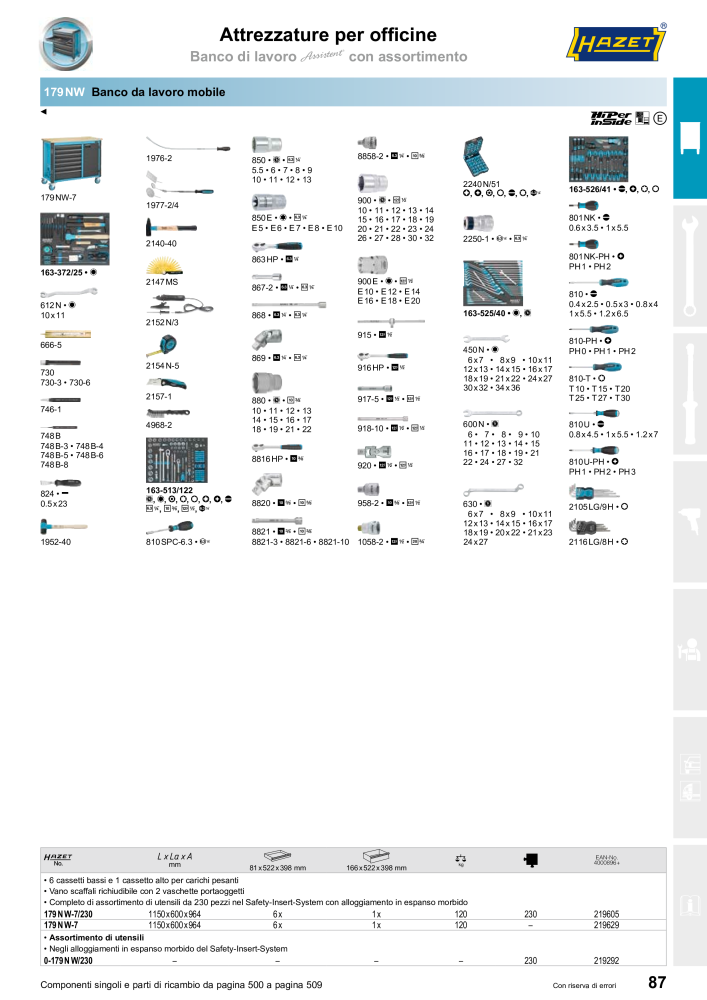 HAZET catalogo principale NR.: 2407 - Strona 87