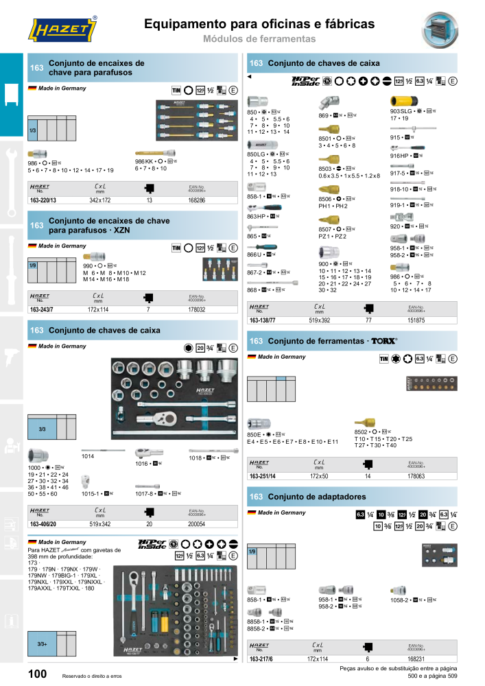 HAZET Catálogo principal NO.: 2408 - Page 100