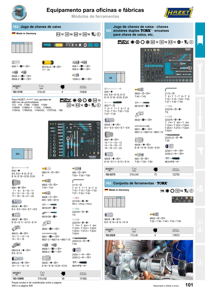HAZET Catálogo principal NR.: 2408 - Pagina 101