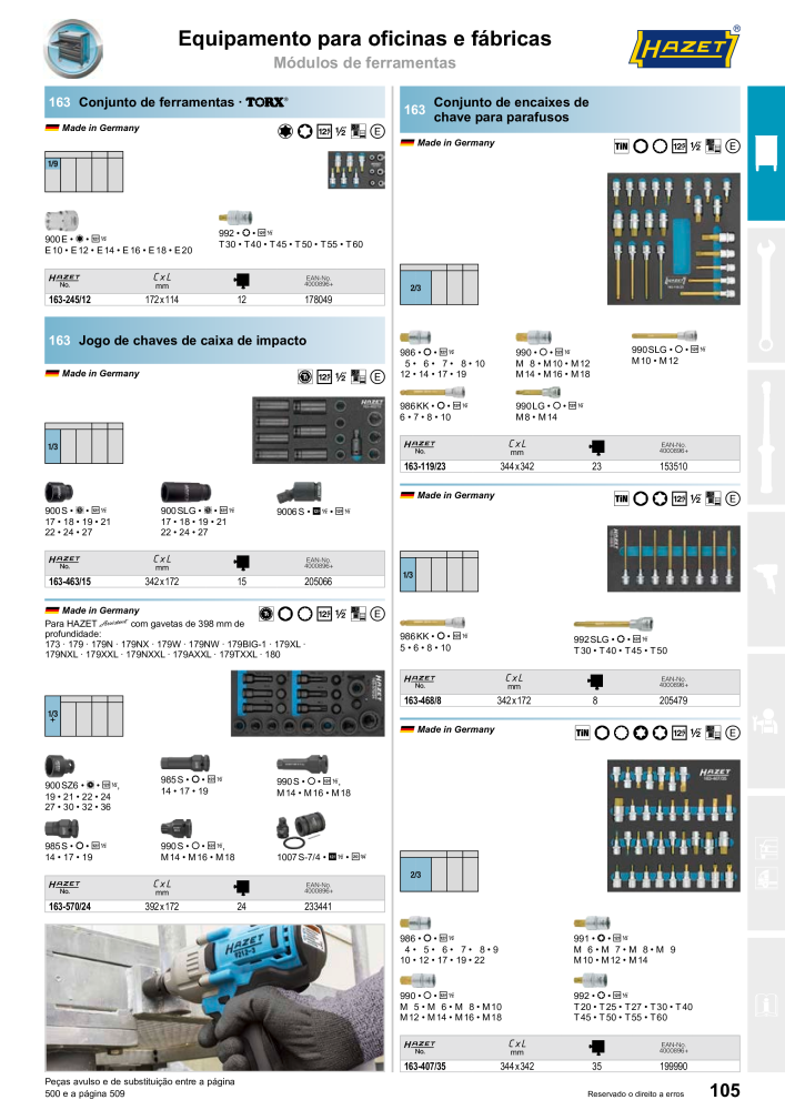 HAZET Catálogo principal Nº: 2408 - Página 107