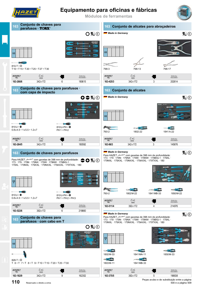 HAZET Catálogo principal NR.: 2408 - Pagina 110