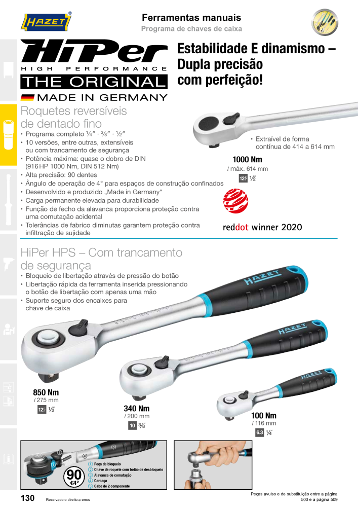 HAZET Catálogo principal n.: 2408 - Pagina 130