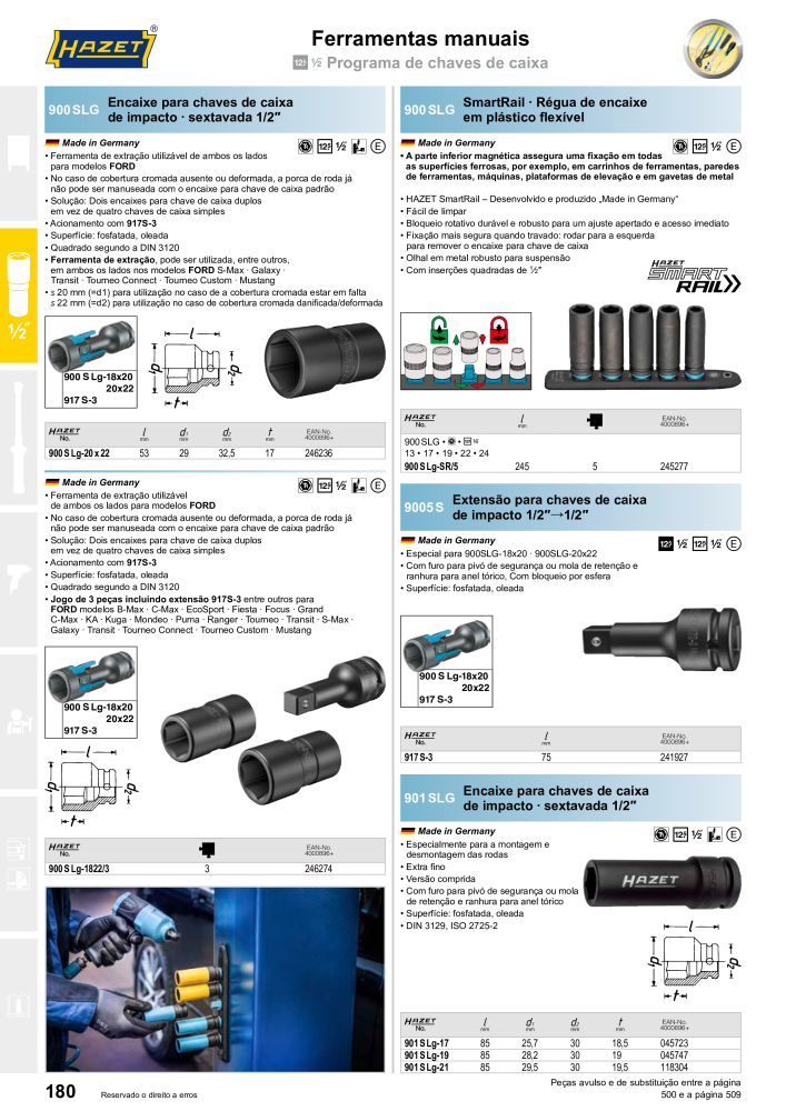 HAZET Catálogo principal NR.: 2408 - Strona 180