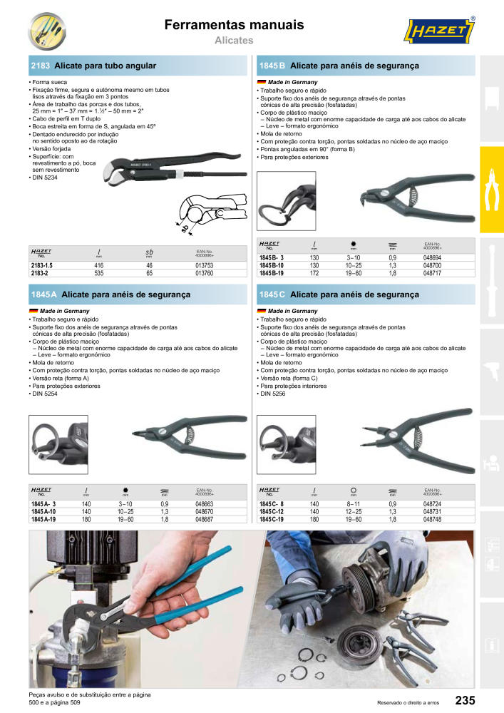 HAZET Catálogo principal NO.: 2408 - Page 237
