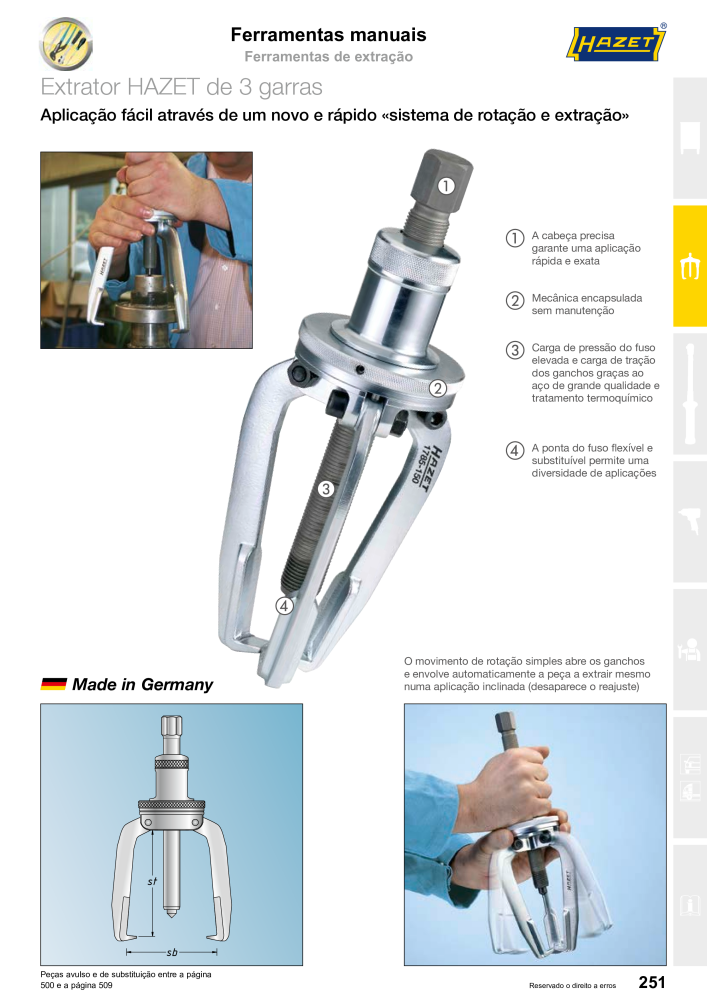 HAZET Catálogo principal NR.: 2408 - Pagina 253