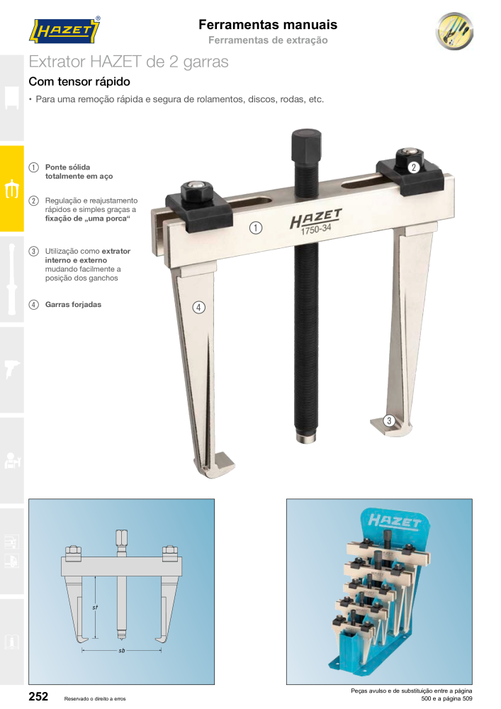 HAZET Catálogo principal NR.: 2408 - Strona 254