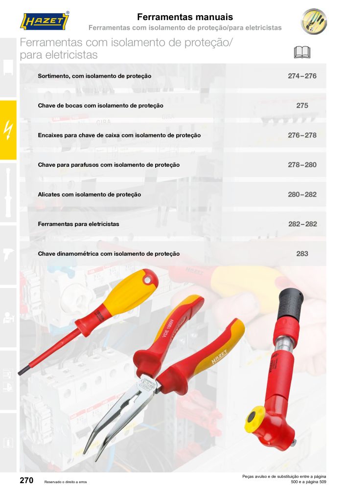 HAZET Catálogo principal NR.: 2408 - Seite 272