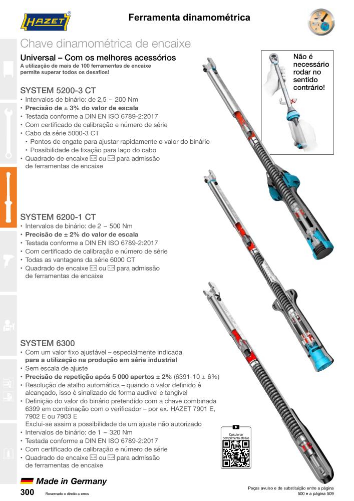 HAZET Catálogo principal NR.: 2408 - Seite 300