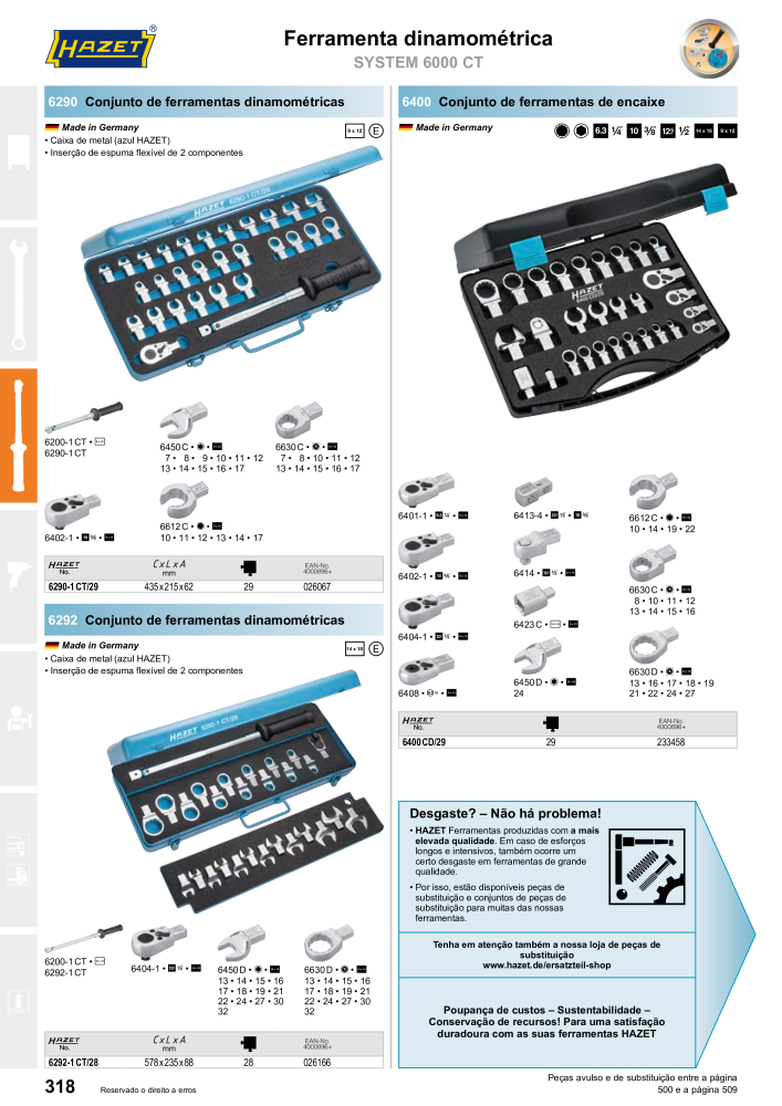 HAZET Catálogo principal Č. 2408 - Strana 318
