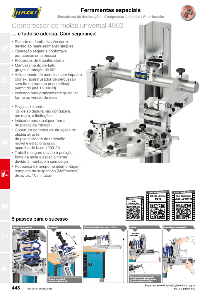 HAZET Catálogo principal Nº: 2408 - Página 448